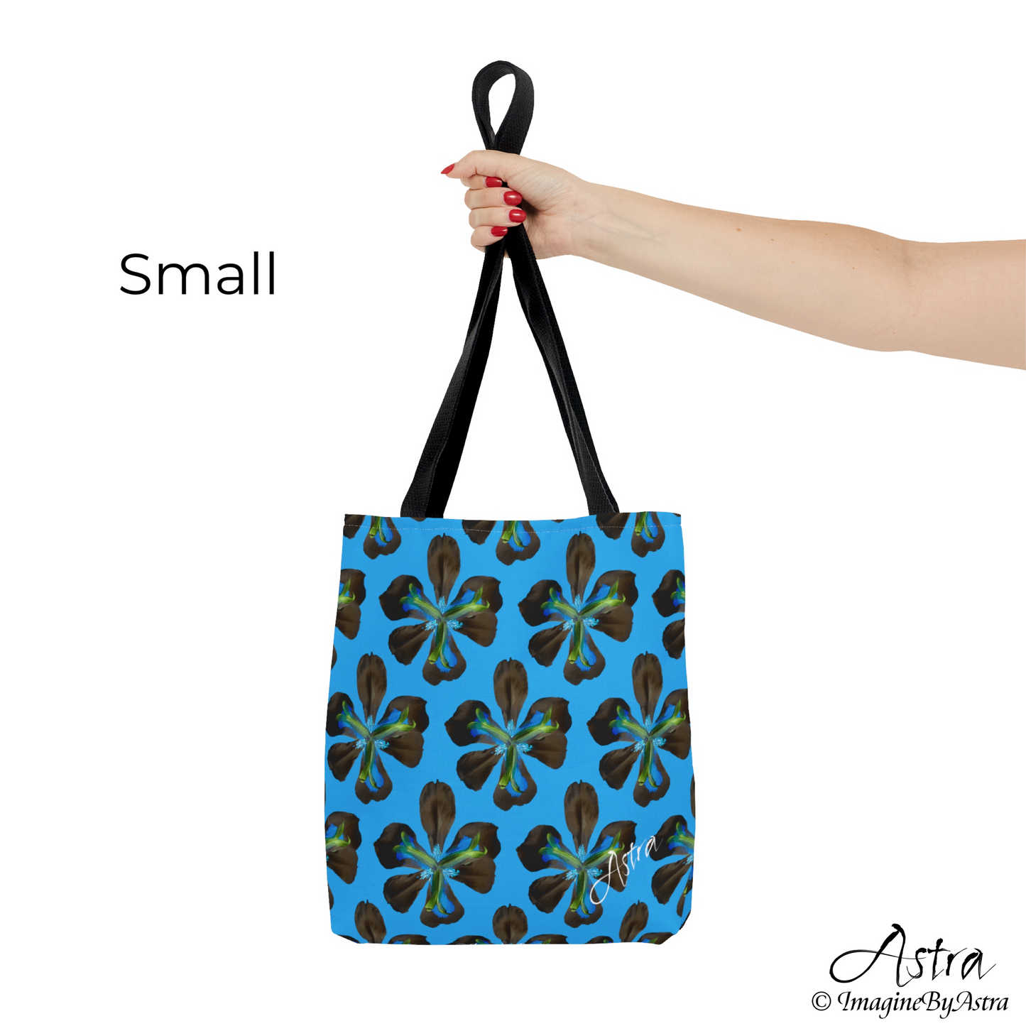 Not Your Average Tote - Tropical Iris - Blue