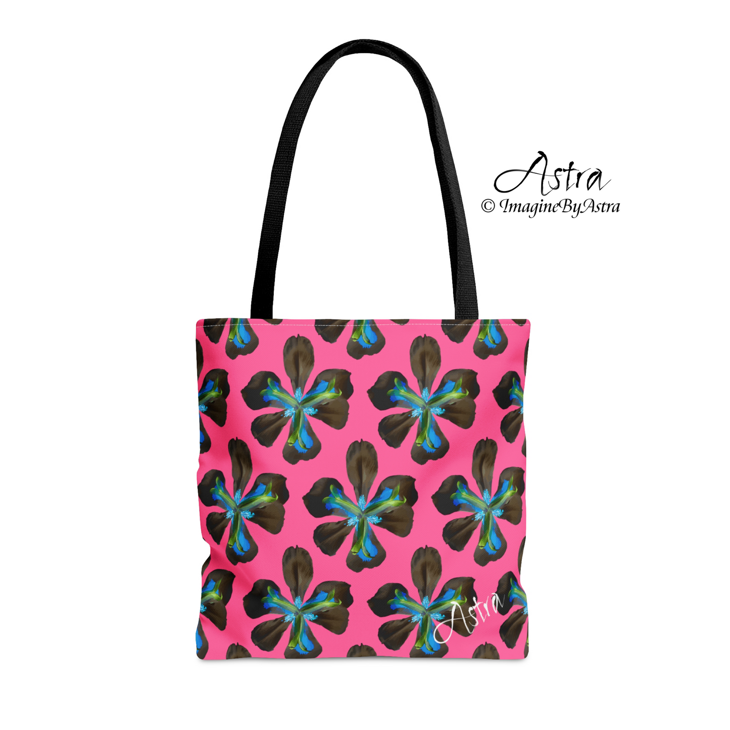 Not Your Average Tote - Tropical Iris - Hot Pink
